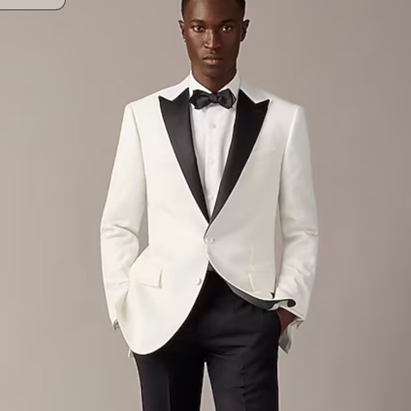 J crew antique linen Ludlow dinner jacket in Italian wool - Picture 1 of 5